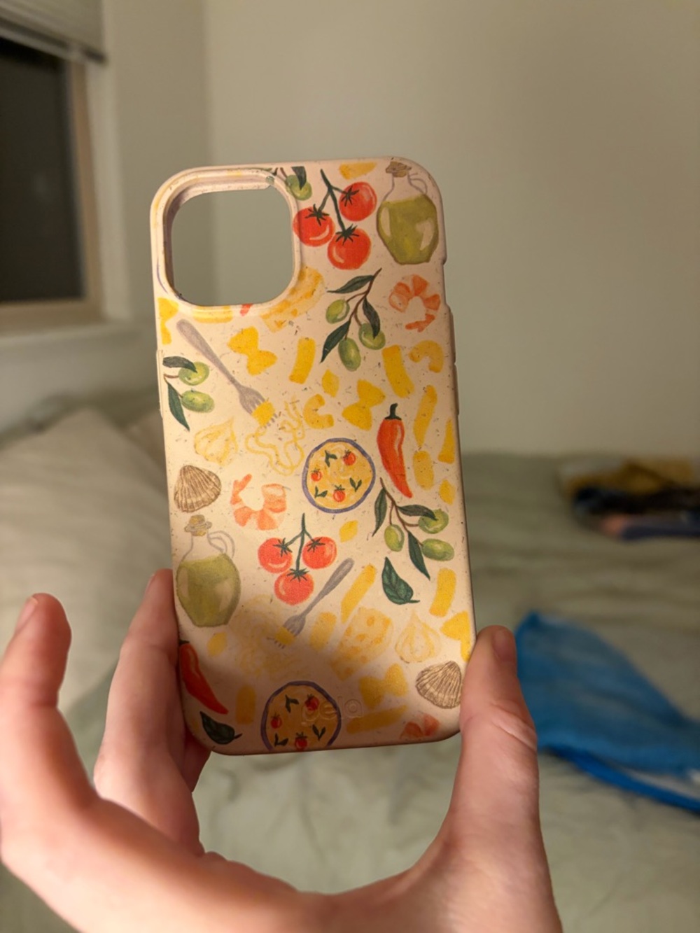 Pela Seafood Pasta iPhone 14 case